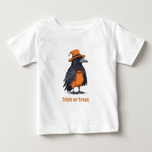 T-shirt Pour Bébé Les mignons animaux d'Halloween déguisés | Nourris (Devant)