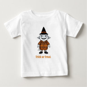 T-shirt Pour Bébé Les mignons animaux d'Halloween déguisés   Nourris