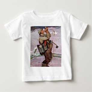 T-shirt Pour Bébé Les poissons sautent