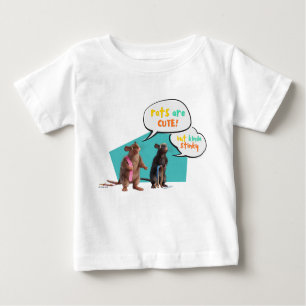 T-shirt Pour Bébé Les Rats Sont Mignons Mais Plutôt Stinky