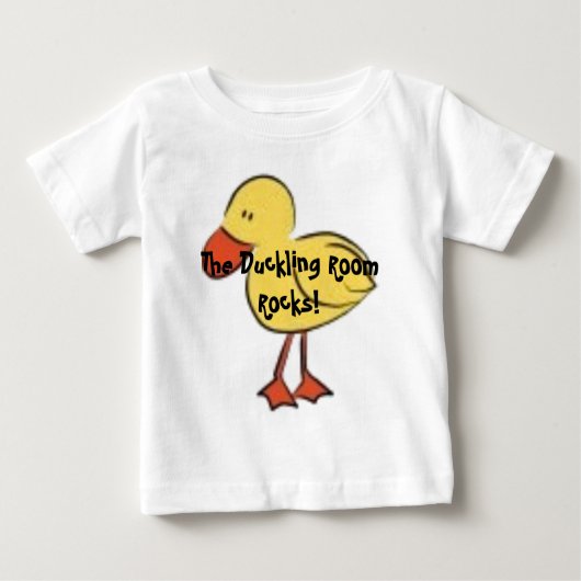 T-shirt Pour Bébé Les roches de pièce de caneton ! (Devant)