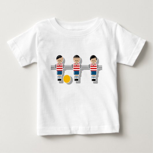T-shirt Pour Bébé Les USA Foossball (Devant)