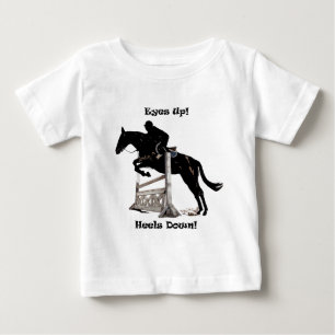 T-shirt Pour Bébé Les Yeux ! Les talons ! Cheval