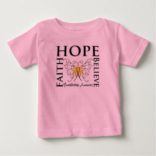 T-shirt Pour Bébé L'espoir croient la foi - Cancer de neuroblastome
