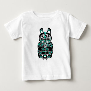 T-shirt Pour Bébé L'esprit bleu turquoise de Haida concernent le