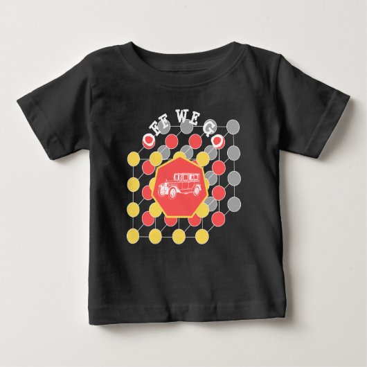 T-shirt Pour Bébé L'été, on va chez les garçons (Devant)