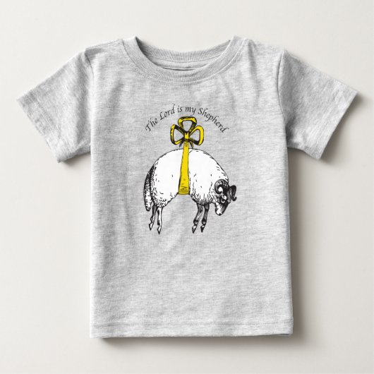 T-shirt Pour Bébé L'Éternel est mon berger Psaume 23 (Devant)
