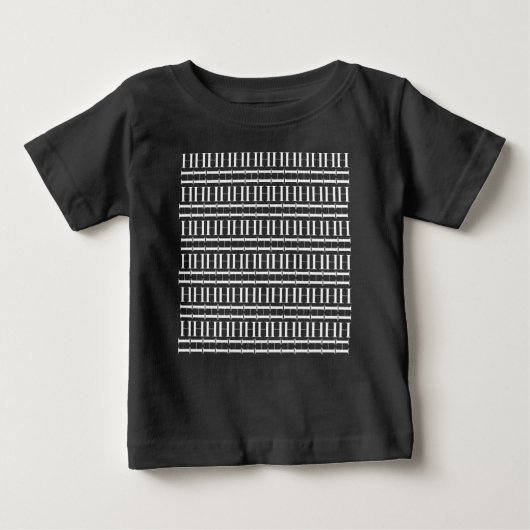 T-shirt Pour Bébé Lettre initiale H monogramme (Devant)