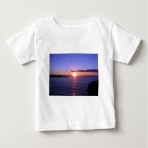 T-shirt Pour Bébé Lever de soleil de matin