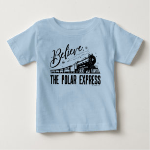 T-shirt Pour Bébé L'Express polaire - Croyez   Graphique Vintage