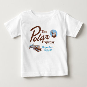 T-shirt Pour Bébé L'Express polaire "Entendez-Vous La Cloche" Retr