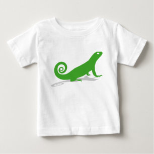 T-shirt Pour Bébé Lézard vert