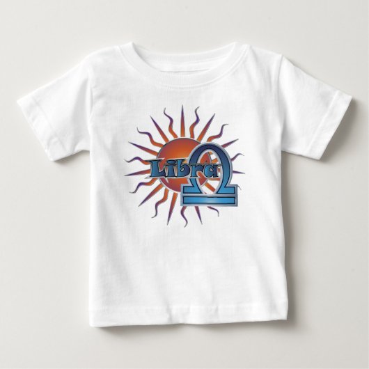 T-shirt Pour Bébé Libra (Devant)