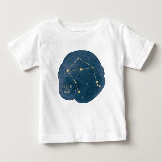 T-shirt Pour Bébé Libra (Devant)