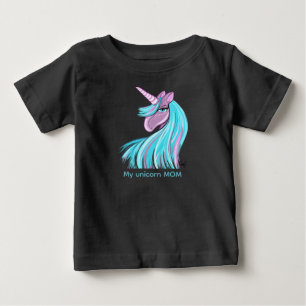 T-shirt Pour Bébé Licorne