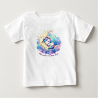 Licorne Bébé Mignonne Personnalisée Endormie sur l