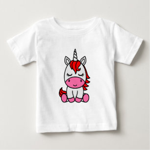 T-shirt Pour Bébé Licorne de petite fille