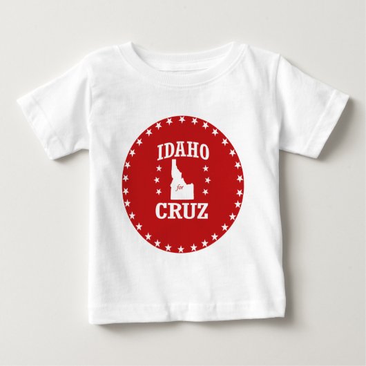 T-SHIRT POUR BÉBÉ L'IDAHO POUR CRUZ DE TED (Devant)