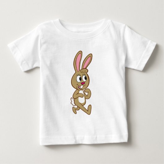 T-shirt Pour Bébé Lièvres de Rick | Becky de garde forestière (Devant)