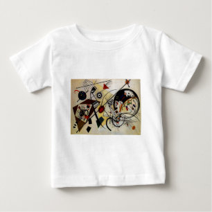 T-shirt Pour Bébé Ligne transversale ininterrompue de Kandinsky