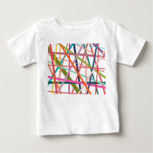 T-shirt Pour Bébé Lignes colorées
