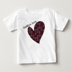 T-shirt Pour Bébé Lignes colorées carrées