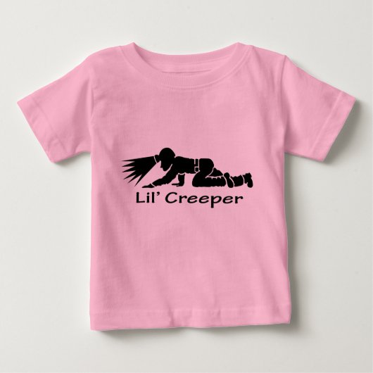 T-shirt Pour Bébé Lil Creeper rampant mineurs de charbon oneys bébé (Devant)
