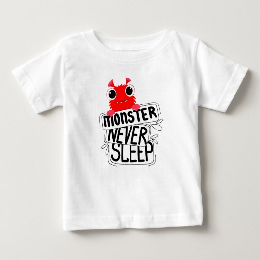 T-shirt Pour Bébé lil monster (Devant)