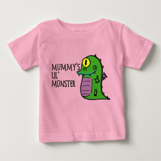 T-shirt Pour Bébé Lil Monster (Devant)