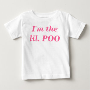 T-shirt Pour Bébé Lil. poo creeper.