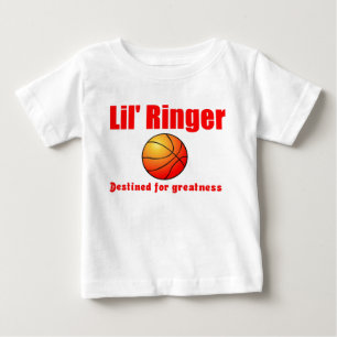 T-shirt Pour Bébé Lil' Ringer Basketball