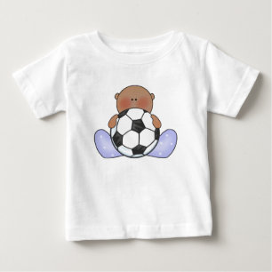 T-shirt Pour Bébé Lil Soccer Baby Boy - Ethnique