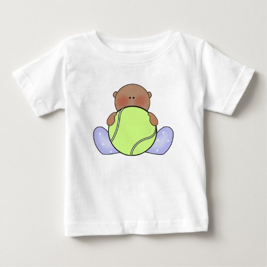T-shirt Pour Bébé Lil Tennis Baby Boy - Ethnique (Devant)