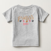 T-shirt Pour Bébé Lilibet - Melanin Princess Training Queen (Dos)