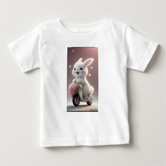 T-shirt Pour Bébé L'imagination dans le style : La mode pour enfants (Devant)