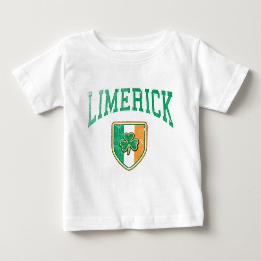 T-shirt Pour Bébé LIMERICK Irlande (Devant)