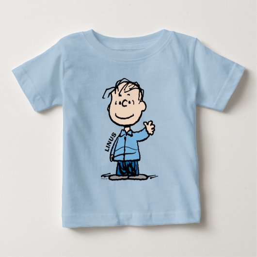 T-shirt Pour Bébé Linus Waving (Devant)