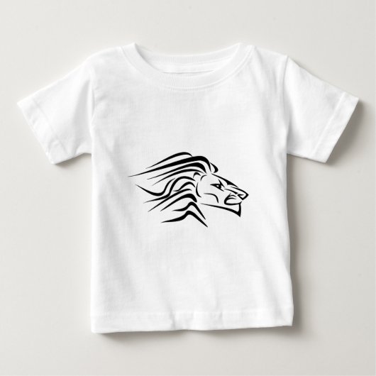 T-shirt Pour Bébé Lion (Devant)