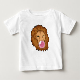 T-shirt Pour Bébé Lion avec gomme Bubble