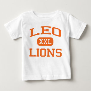 T-shirt Pour Bébé Lion - lions - lycée de Lion - Chicago l'Illinois