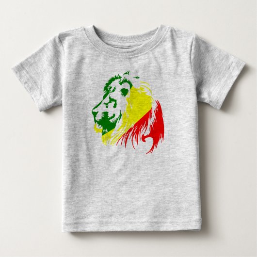 T-SHIRT POUR BÉBÉ LION STYLE (Devant)