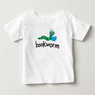 T-shirt Pour Bébé Lire Buddy Cute Bookwort Avec Livre
