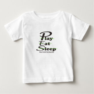 T-shirt Pour Bébé lire manger dormir