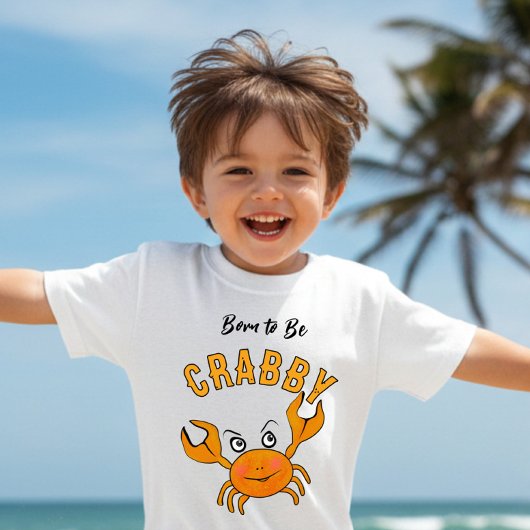 T-shirt Pour Bébé Little crab