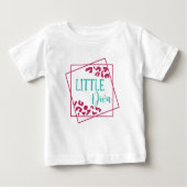 T-shirt Pour Bébé Little Diva (Devant)