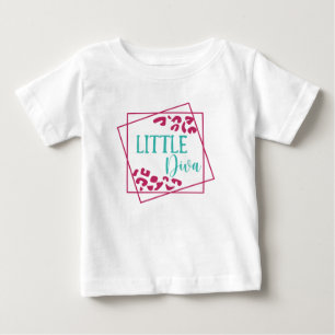 T-shirt Pour Bébé Little Diva