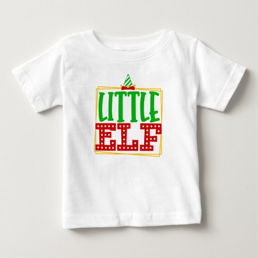 T-shirt Pour Bébé Little ELF-56577 (Devant)