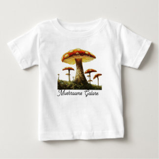 T-shirt Pour Bébé Little Explorer : Champignons Galore