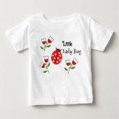 T-shirt Pour Bébé Little Lady Bug (Devant)