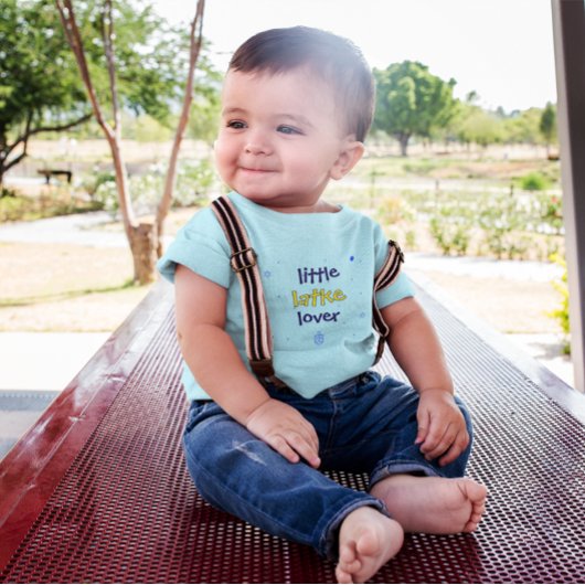 T-shirt Pour Bébé Little Latke Lover Hanukkah 